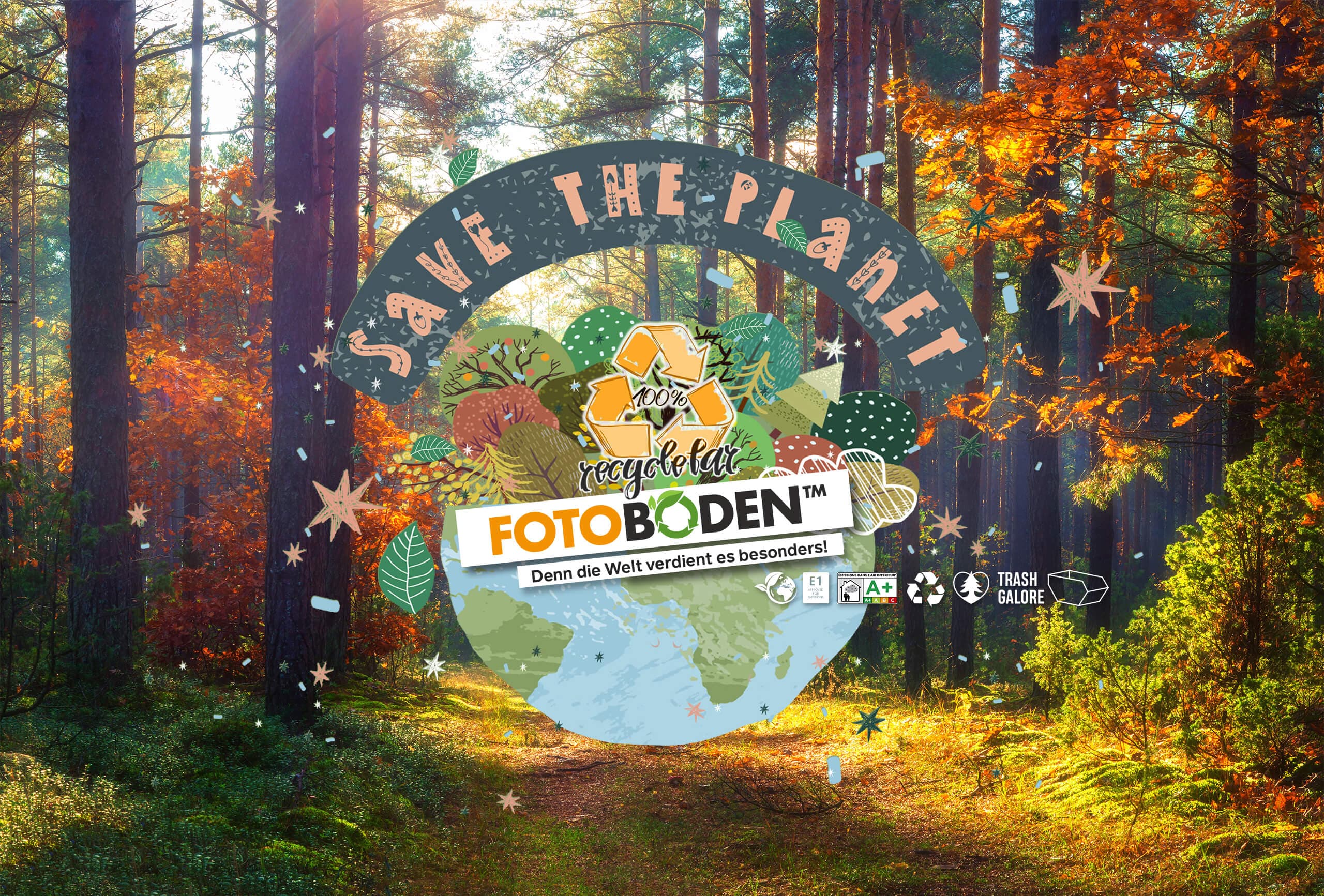 FOTOBODEN – bedruckte Vinylböden für Messen, POS, Museen und Bühnen